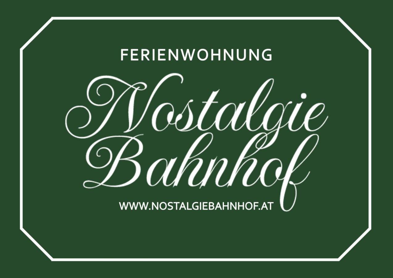 Nostalgie Bahnhof Leilighet Gmund  Eksteriør bilde
