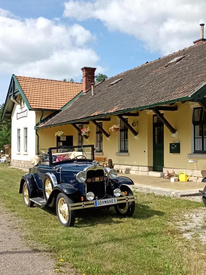 Nostalgie Bahnhof Leilighet Gmund  Eksteriør bilde